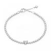 Pandora 590041c01 Zeitloses Funkeln Pavé Tennis Silberarmband