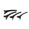 10PCS Professional Hairdressing Salon Hairpins Black Plastic Single Prong DIY Alligator Hair Clip