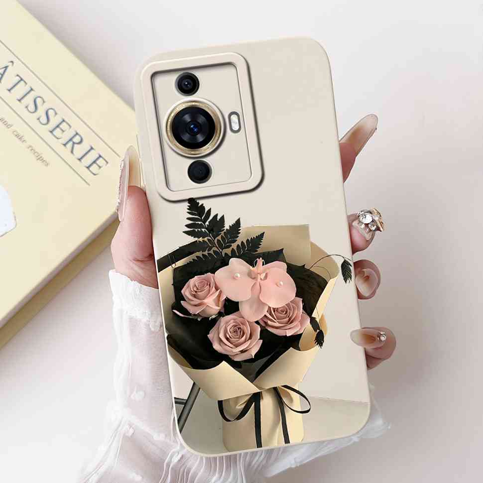 Colorful Flower Butterfly For Huawei Nova 11 Pro Case Silicone Soft TPU Cover Case For Huawei Nova 11 Nova11 Pro Shell