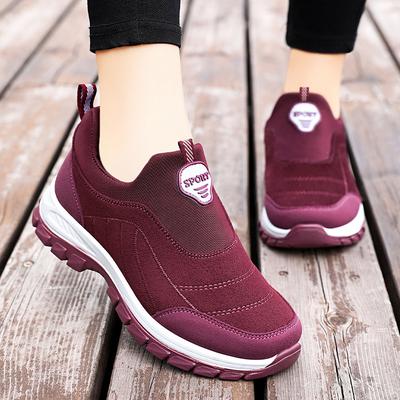 Spring and Autumn Fat Feet Wide Feet Soft Bottom Sports Leisure Middle-Aged and Elderly Walking Shoes