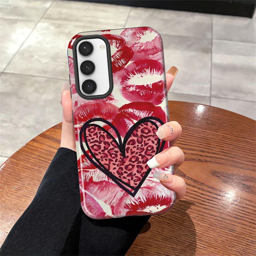 

Phone Case for Samsung Galaxy S25 S20 FE S25Ultra A26 S23 A56 A36 S23Ultra S24 Ultra A16 Soft Cover Capa Fashionable Sexy Red Galaxy S20 FE