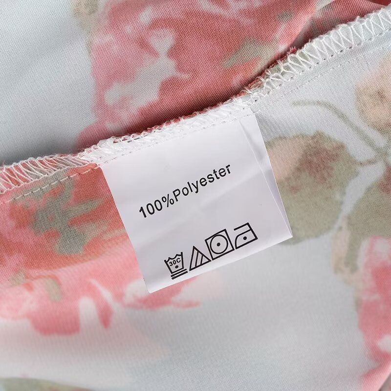 Kaslead New Arrival Women's Fashion Style Fashion Casual Flower Print Silk Textured Shirt 7969235