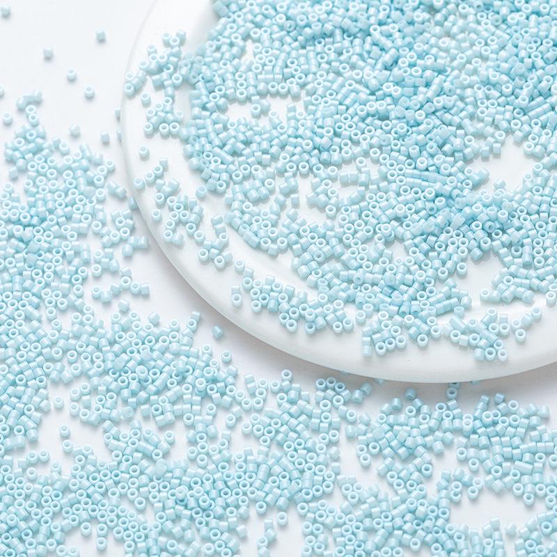 1.6mm Solid Antique Imitation Glass Seed Beads, 1000pcs, 5g for DIY Jewelry Making