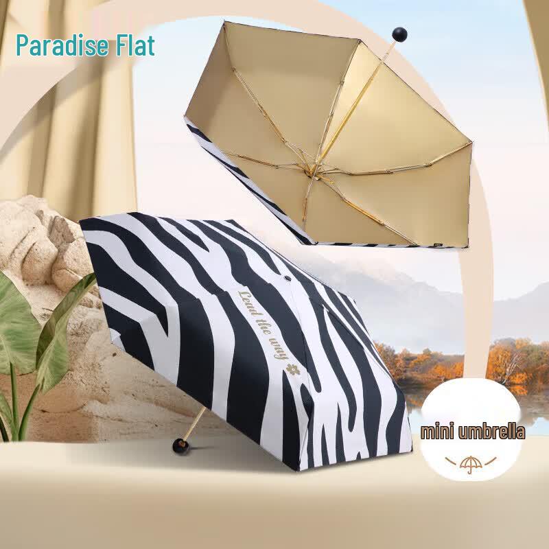 Paradise 5-Fold Compact Anti-UV Sun Umbrella