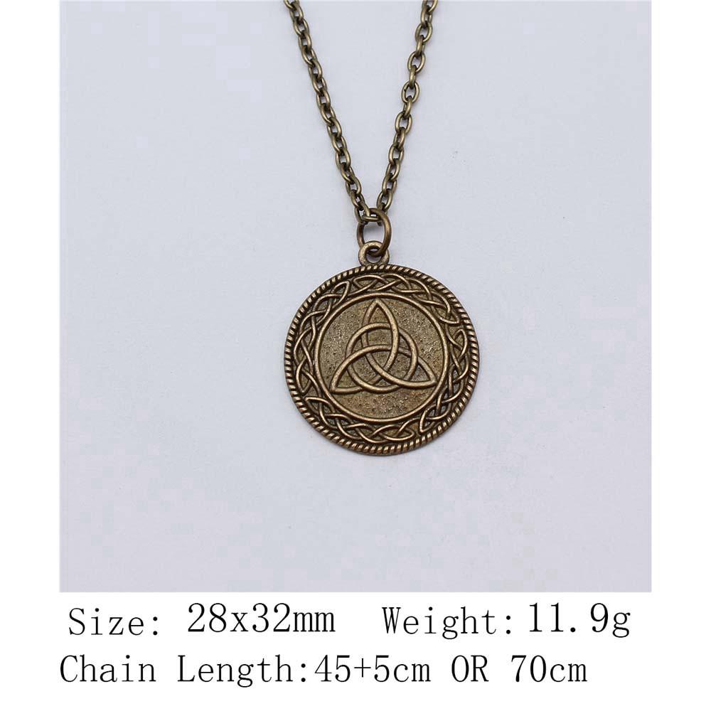 Gifts For Women Woman Long Necklace Celtic Hexagram 45cm Or 70cm Long Chain Necklace Cheap Cute Stuff Pendants And Necklaces