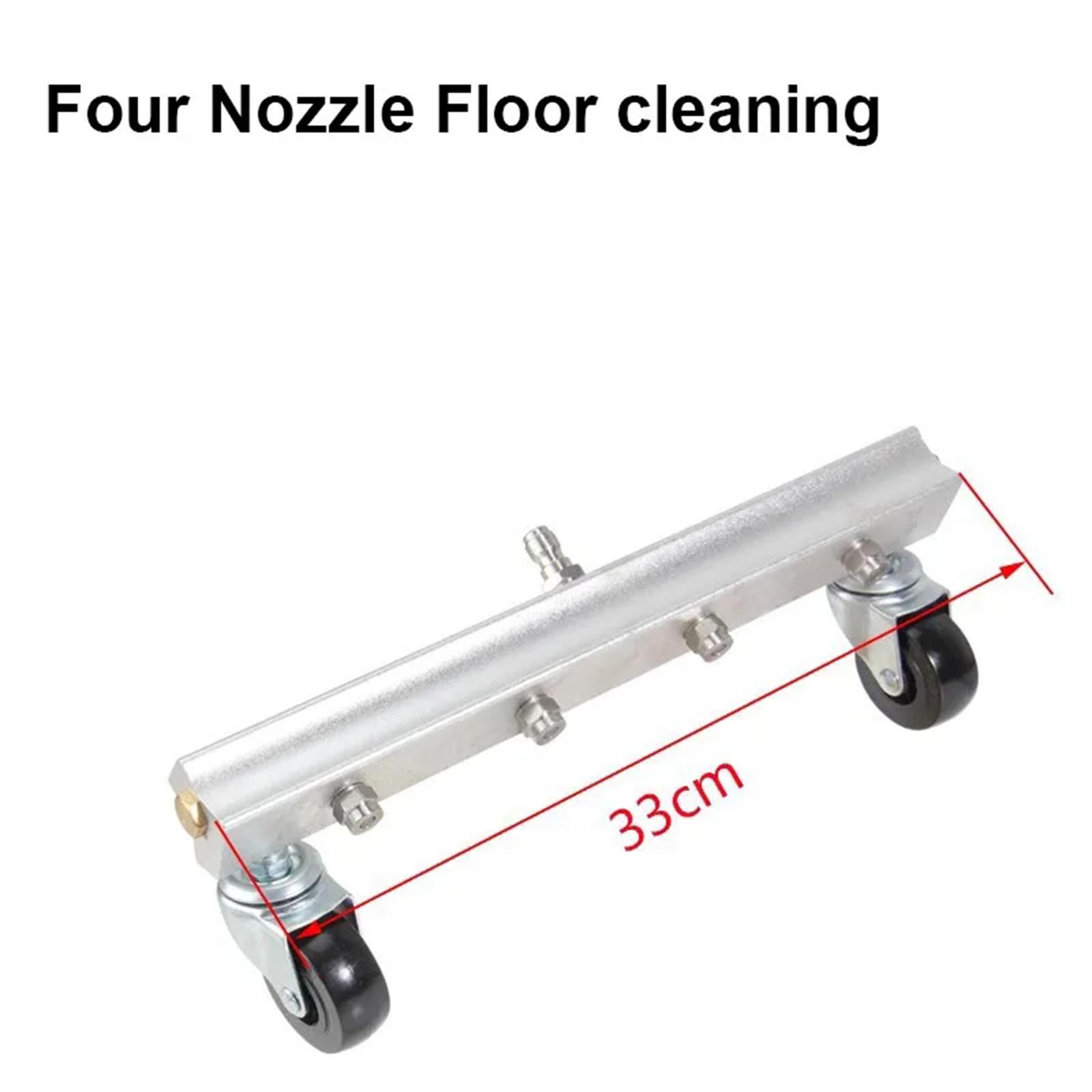 

Portable High - pressure Washing Device on Casters - Sturdy Build, Brass Fittings, Ideal for Various Cleaning Tasks