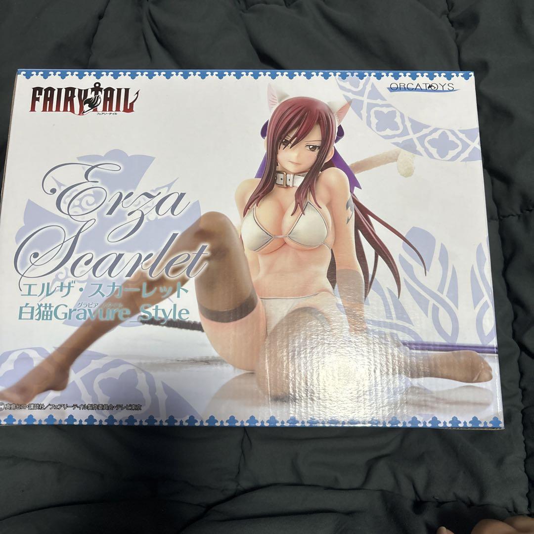 

[USED] FAIRY TAIL Erza Scarlet White Cat Gravure_Style 1…