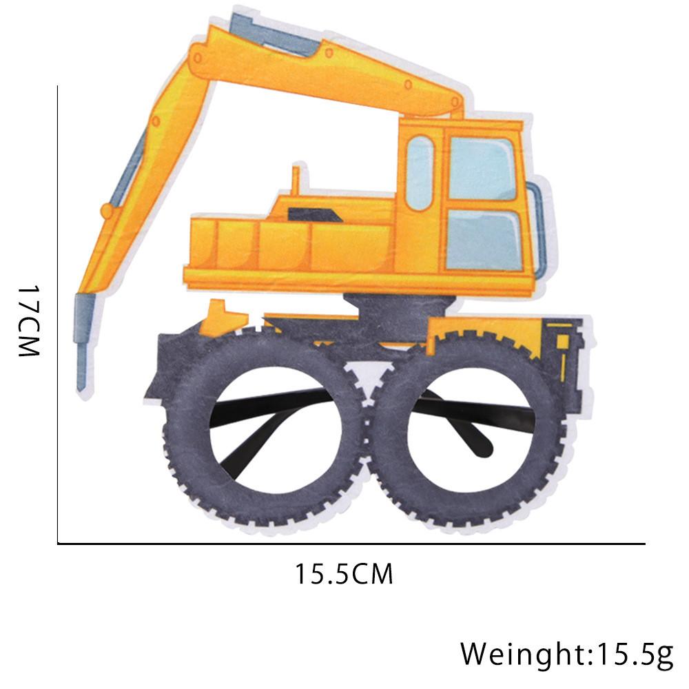 Fun Exciting And Constructionthemed Glasses For Memorable Childrens Moments Party