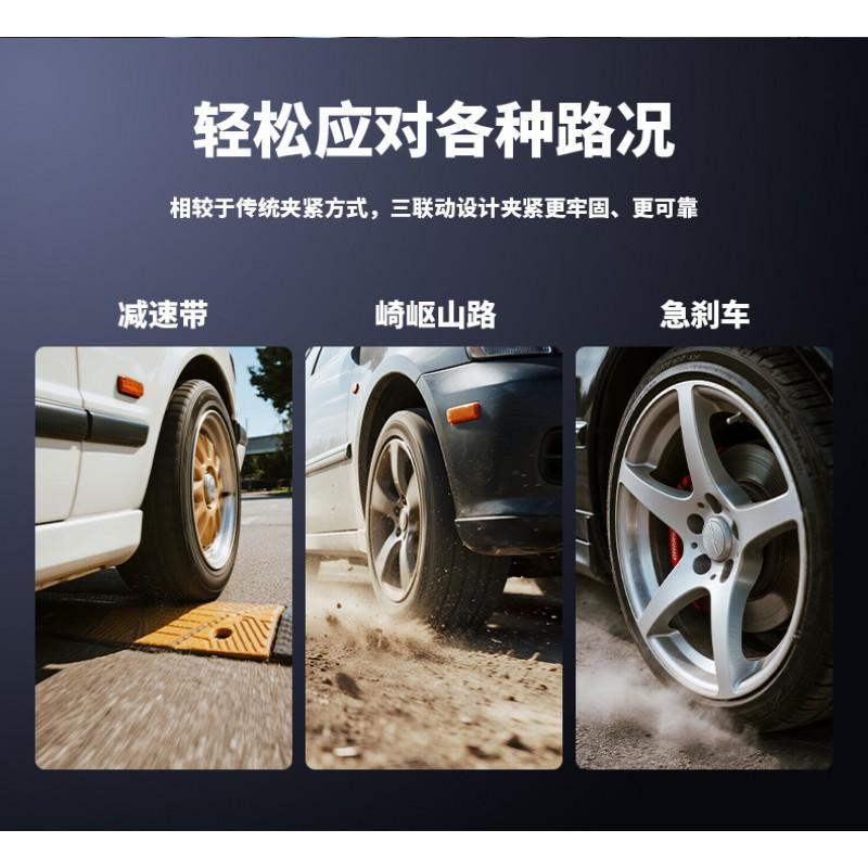 Universal Car Air Vent Phone Holder With 15W Wireless Charging Auto-Sensing Clamp Foldable Phones
