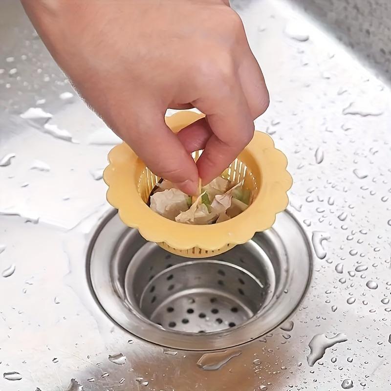 1pcs Durable Plastic Sink Strainer Kitchen Sink Filter Kitchen Bathroom Tools Perfect For Kitchen Bathroom Sinks
