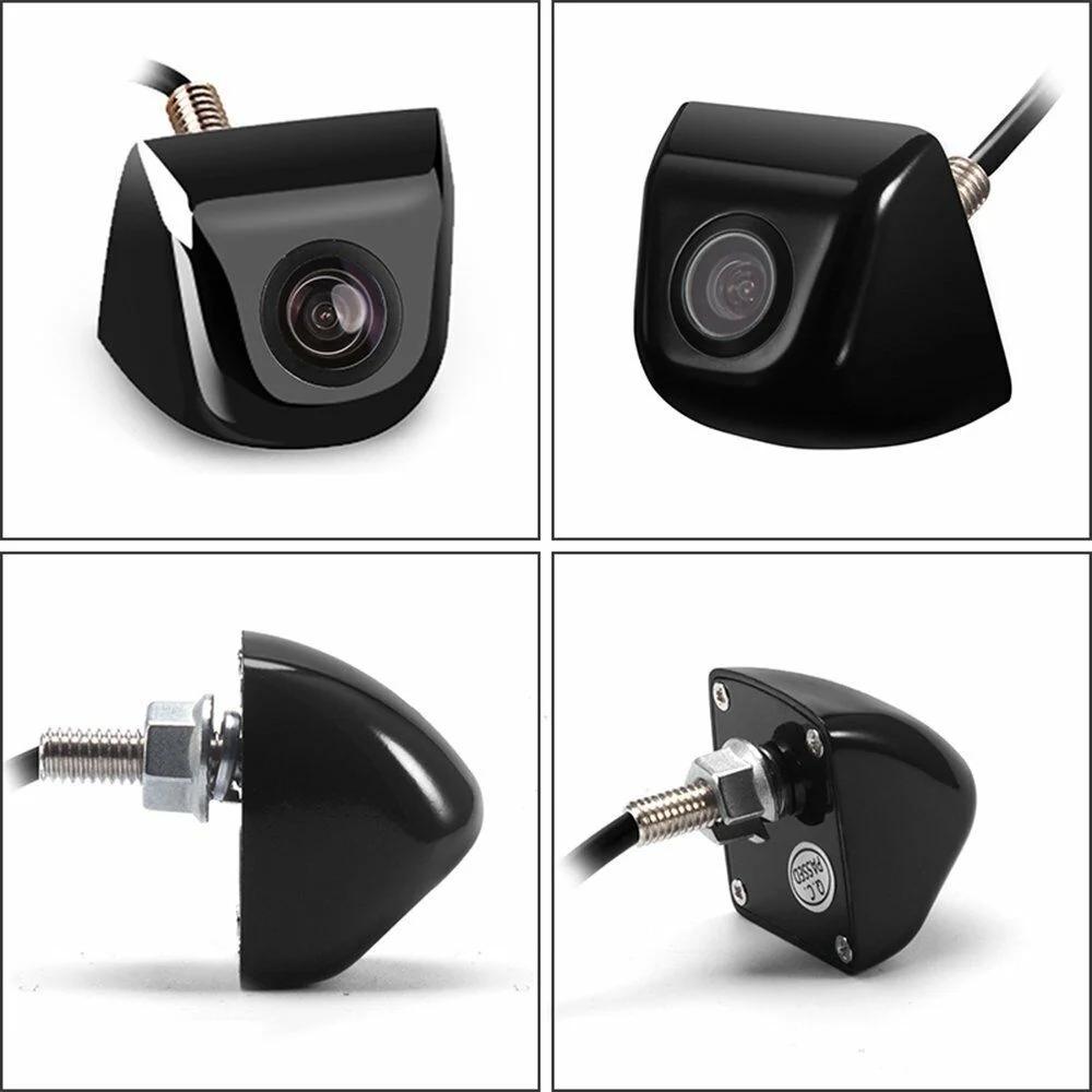 Car reversing rearview camera 4-pin high-definition color image video night vision 170-degree wide-angle camera