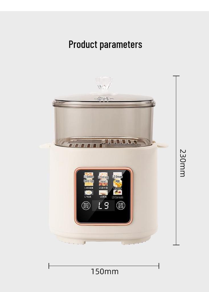 Multi-Functional Mini Egg Cooker for Breakfast, Steamed Egg Cooker 110V, USA, Japan, Taiwan, Canada