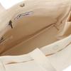 KANGOL Tumbler Canvas Medium Tote Bag Ivory 3813