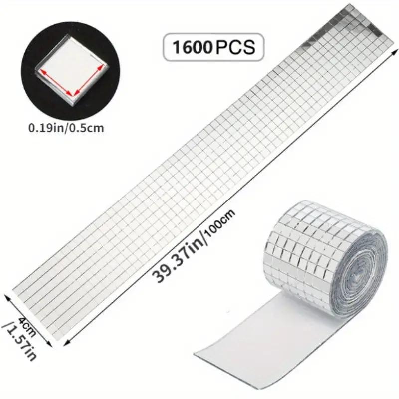 

Самоклеюча мозаїка 3D акрилова наклейка на стіну Креативні DIY дзеркальні наклейки Прикраса дому срібний