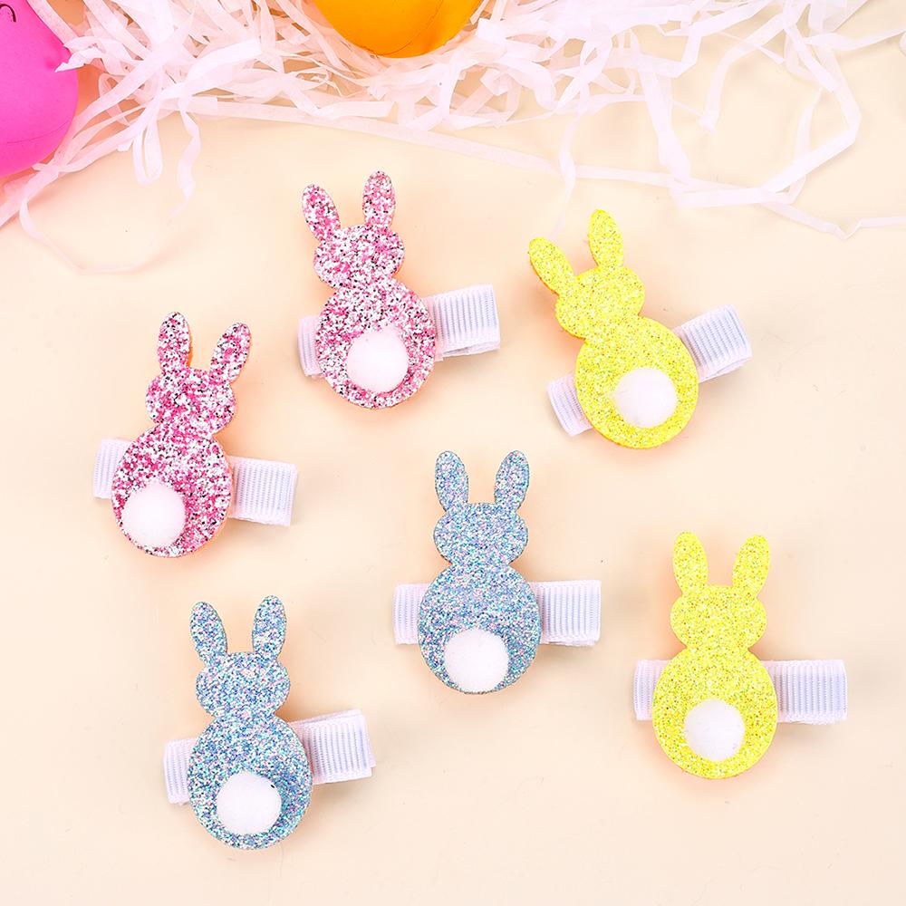 

3Pcs Glitter Hair Clips Baby Girl Colourful Pink Rainbow Clouds Unicorn Handmade Barrettes School Headwear Hair Accessories