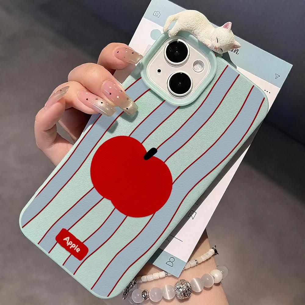 3D Phone Case for iPhone 11 13 17 Pro Max 17 Air Case iPhone 13 15 16 Pro Max 12 14 Pro Max 14 15 Plus Cute 3D Kitten Cartoon Leather
