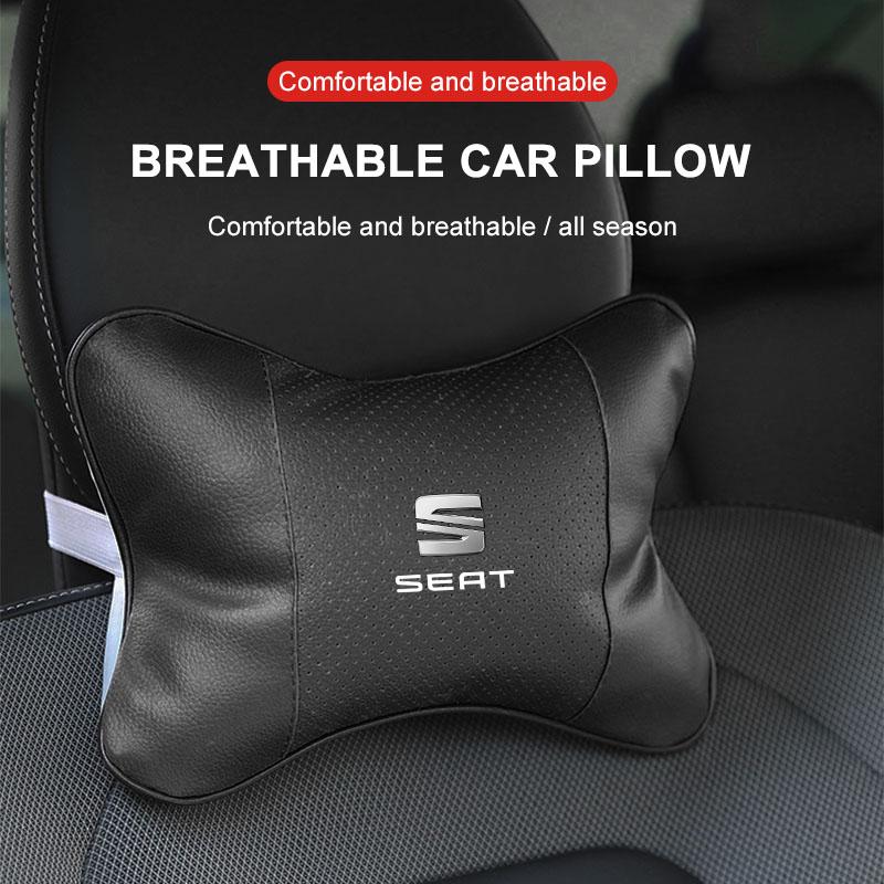 Car Interior Headrest Seat Head Support Neck Pillow For Seat Leon st FR CUPRA Leon MK3 MK2 mk1 hatchback 5f Ibiza 3 6J 6L FR Ateca Arona