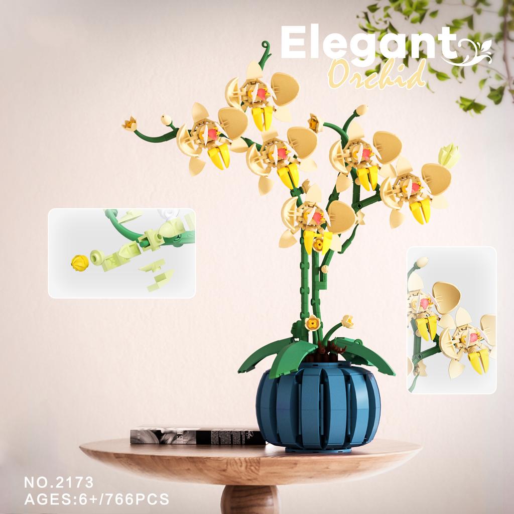 Blumenstrauß Mini Bausteine Konstrukteur Sets Block Modell Puzzle Zusammenbau Steine DIY Heimdekoration Kinderspielzeug Geschenk