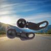 1 Set 2,3 cm PJ10/PJ13/PJ18 Motorrad Lenkerhalterungs-Basis-Kit Zubehör Kugelklemmhalterung Für Motorrad Handyhalter