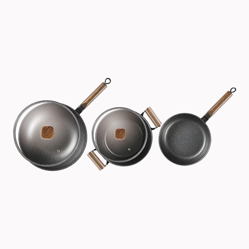 DStt Original Stone 3-Piece Cookware Set