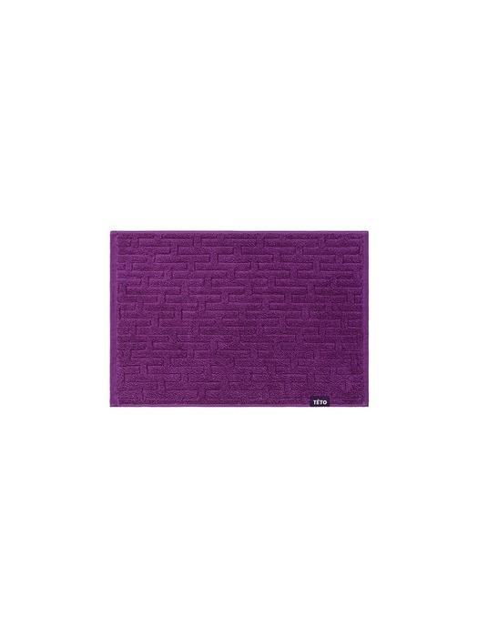 TETO Signature Violet Bath Mat 40x60 Teto Signature Violet Bath Mat 40x60