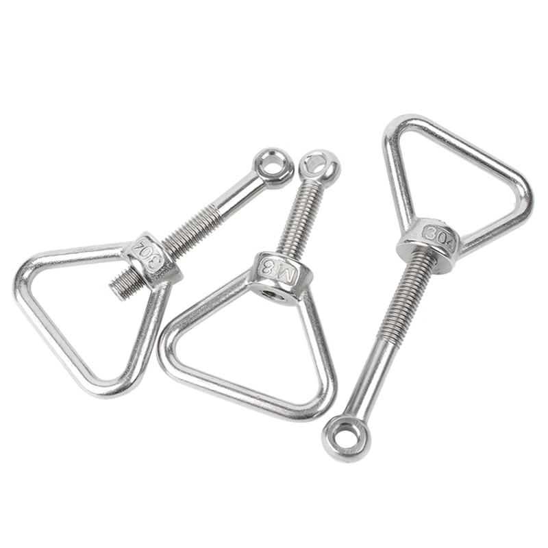 GUWANJI 304 Stainless Steel Hinge Bolt & Eye Nut Set