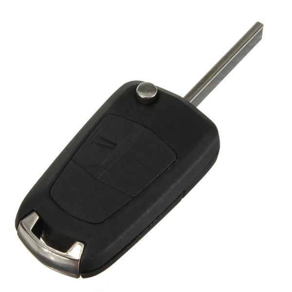 Folding Key Case Car Key Blank for Opel Combo D 2011 onwards