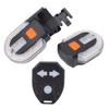 Bike Turn Signals USB Rechargeable IPX4 Water Proof LED Bike Split Back Turn Signals with Wireless Remote Control for Cycling Gear