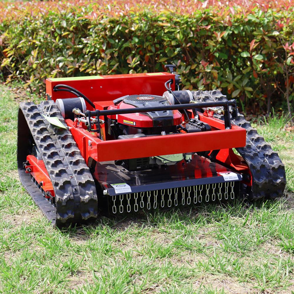 HT550 Korea Export: Four-Stroke Oil-Electric Hybrid Smart Remote-Control Lawn Mower
