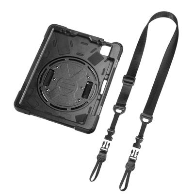 SANWA SUPPLY IPad Air için Darbeye Dayanıklı Kılıf PDA-IPAD1717BK2 11 inç (M2/2024)