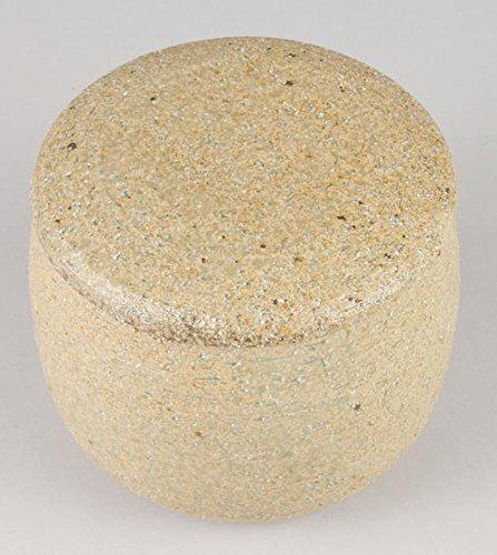 Sento Senga Pottery Iga Ware Ohitsu (Rice Container) Ash Glaze 11-01