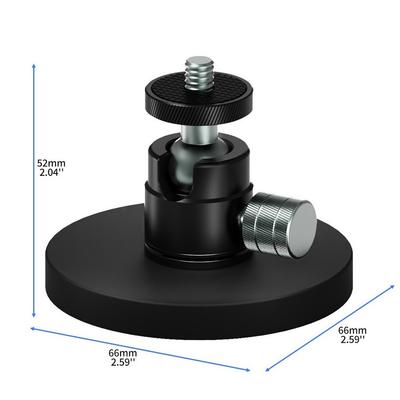 1pc Magnetic Suction Cup Camera Car Mounted Adjustable Strong Magnetic Suction Cup Camera Wall Mount Enhanced Stability