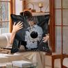 Classic Anime D-Death N-Note 45*45cm Cushion Cover Pillow Cover Decor Pillowcase Home Pillowcase For Couch Pillow