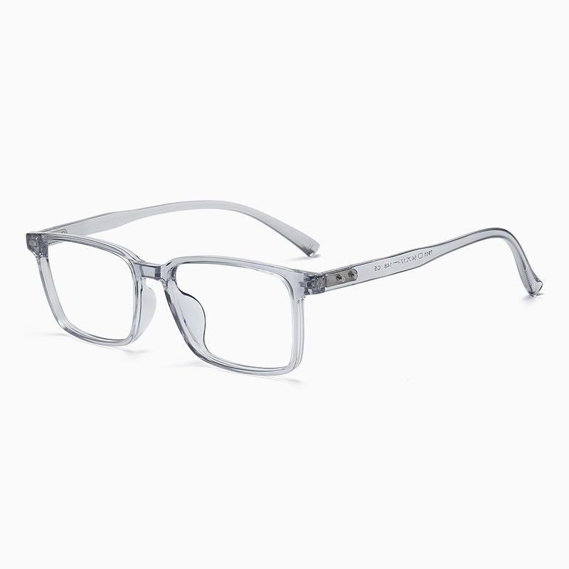 54-17 New Ultra-light Rectangular TR90 Glasses Frame Men Myopia Glasses Anti-blue Light Reading Eyeglasses