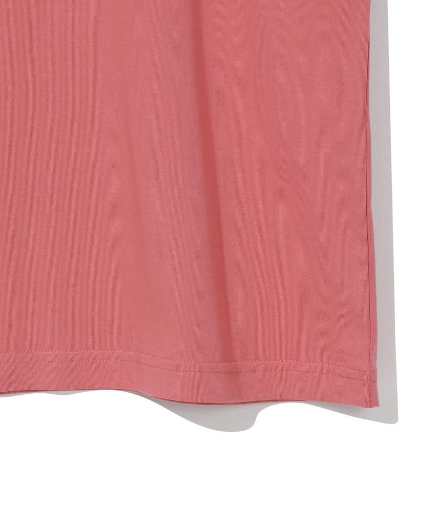 BEENTRILL Star Circle Logo T-Shirt (Dark Pink)