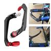 Motorcycle Handlebar Brake Clutch Levers Protector Guard Handle Bar Moto Parts Bike Universal CNC Aluminum + ABS Plastic