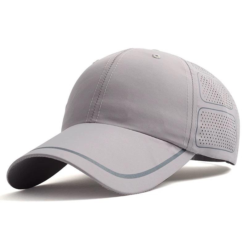 Men's hat spring and summer thin mesh breathable cap cool hat men's casual baseball cap sunscreen visor
