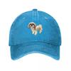 Shih Tzu Perro Cachorro Lindo Regalo Gorra de Béisbol Montañismo lujo Gorra Mujer Streetwear Sombrero Unisex Béisbol Unisex Mujer