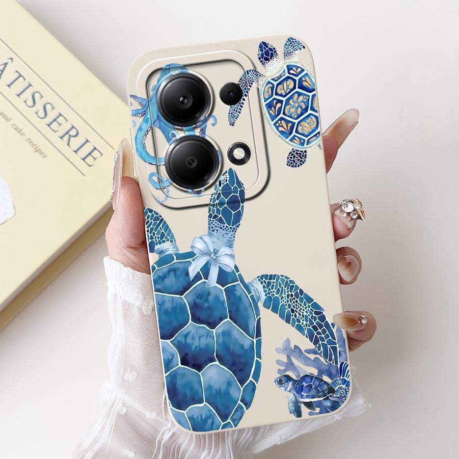For Xiaomi Redmi Note 13 4G Case Note13 Pro Cute Fashion Candy Painted Cover Soft TPU Phone Case For Redmi Note 13 Pro Plus Bags