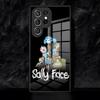Game S-Sally Face Horror Phone Case For Samsung S26 S25 Edge Ultra 24 23 22 21 Ultra Plus Fe A55 56 15 4G 5G Glass Cover