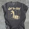 Zu albern geworden T-Shirt, Lustiges Gänse-Meme T-Shirt, Comfort Colors Tier-T-Shirt, Ungezügelter Humor Grafik, Sarkastisches Dark Humor Geschenk T-Shirt Oberteile