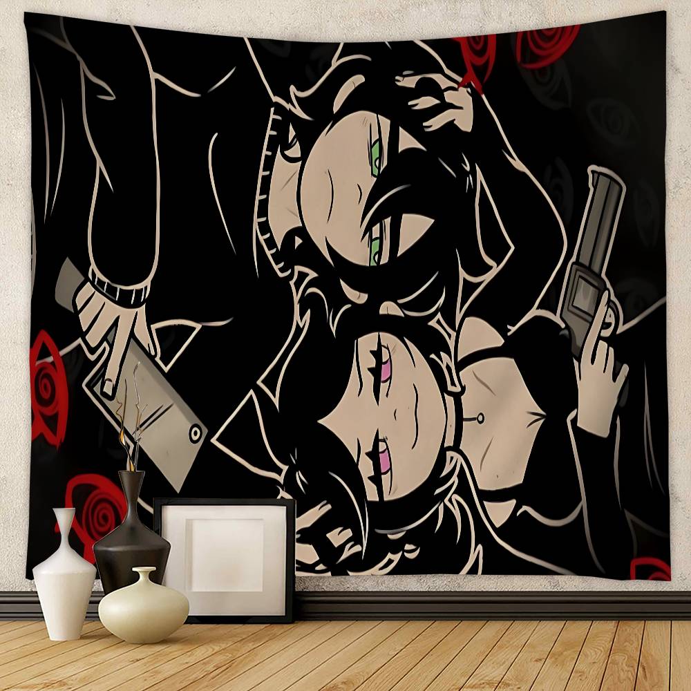 The Coffin Of Andy And Leyley Game Printed Large Wall Tapestry Wall Hanging Decoration Household Decor Blanket