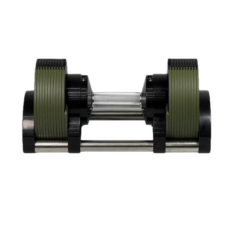 Tuxiangke Adjustable Steel Dumbbell with Rotating Handle