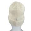 Excellent MONCLER Knit Cap BERRETTO With Logo Emblem White Wool Women J20933B00072 Used