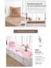 Faux Rabbit Fur Long Plush Lumbar Support Throw Pillow