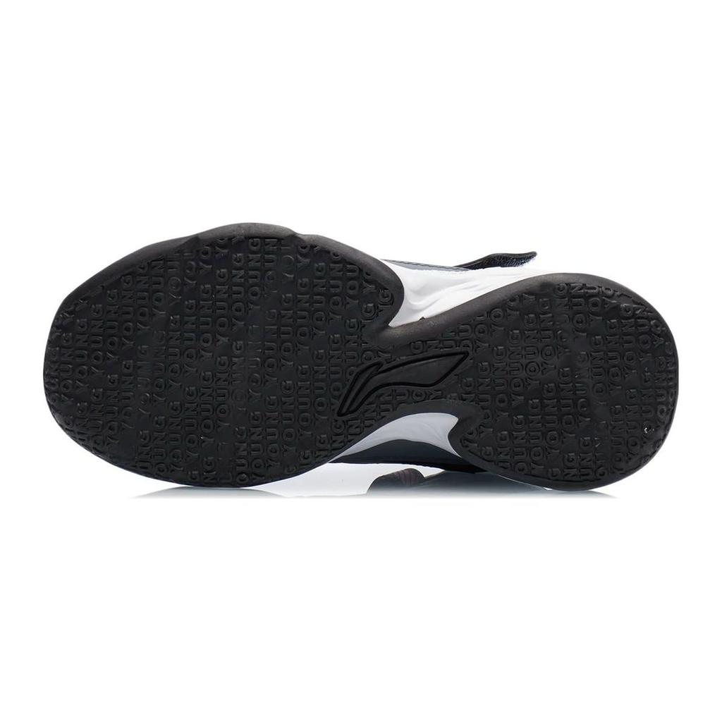 Li Ning Youth  Childrens Sports Basketball Series Comfortable Daily Slip Resistant Durable Lightweight Low Top Basketball Shoes Kids sneaker YKBR060-5