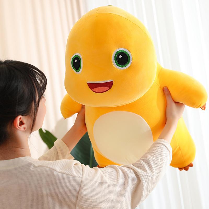 Genuine milk dragon doll plush toy milk dragon pinch music decompression doll children's gift milk dragon slow rebound doll