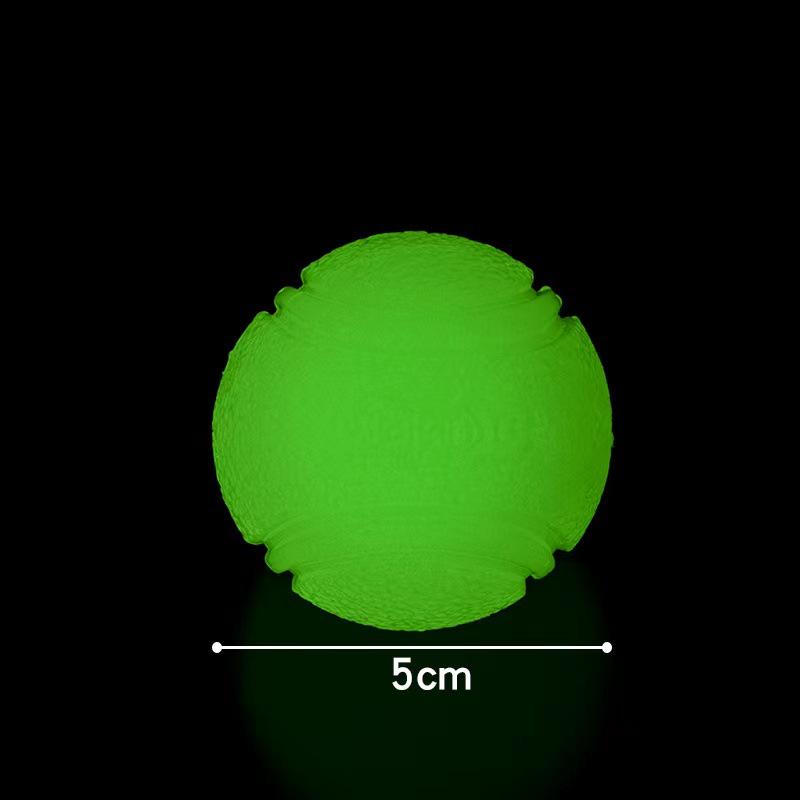 Meianju Dog Chew Ball: Durable Rubber Toy for Fetching and Biting