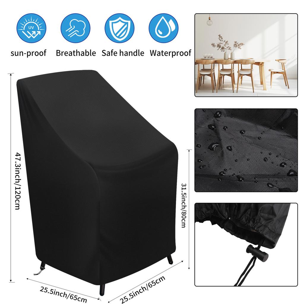 Multi-type Furniture Cover Outdoor Garden Patio Sofa Lounge Chair Oven Wood Rack Heater Waterproof Covers Rain Snow Protection