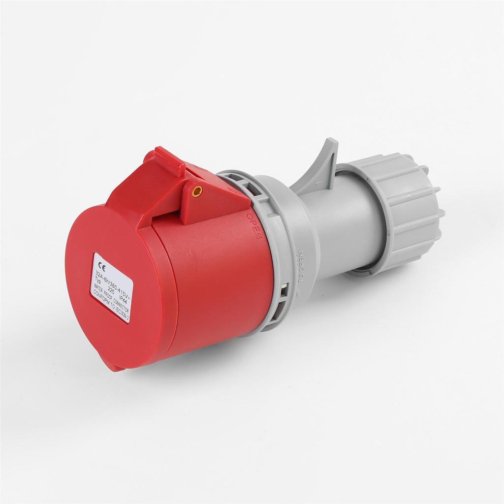 Industrial Waterproof 16A/32A Aviation Plug & Socket Connector - 3, 4, or 5 Core Options
